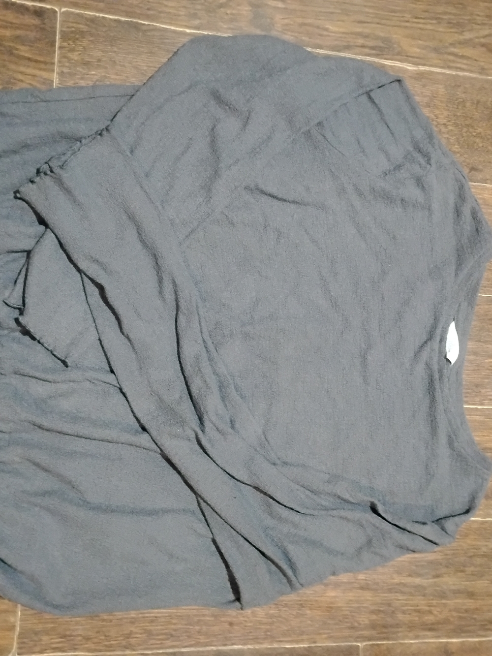 Time and Tru Grey Blouse